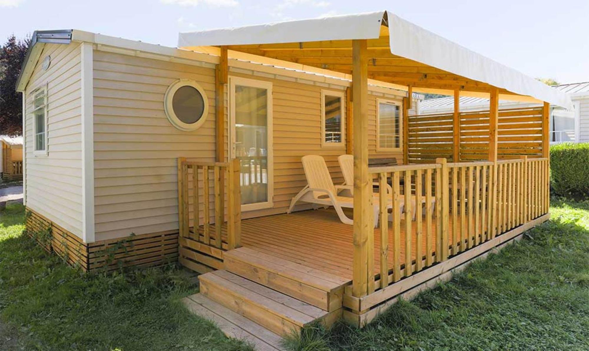 Camping Paradis Marmotel Saint-Geniez-dʼOlt Exterior foto